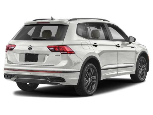 Pure White 2022 Volkswagen Tiguan 2.0T SE R-Line Black 4MOTION