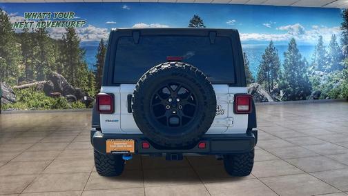Bright White Clearcoat 2024 Jeep Wrangler 4xe Willys