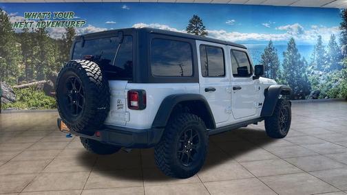 Bright White Clearcoat 2024 Jeep Wrangler 4xe Willys