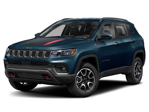 Fathom Blue Pearl Coat 2026 Jeep Compass Trailhawk