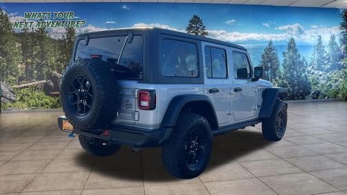 Silver Zynith Clearcoat 2024 Jeep Wrangler 4xe Willys