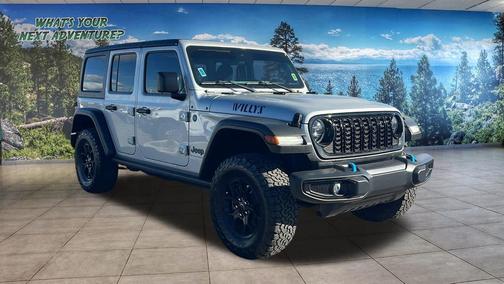 Silver Zynith Clearcoat 2024 Jeep Wrangler 4xe Willys