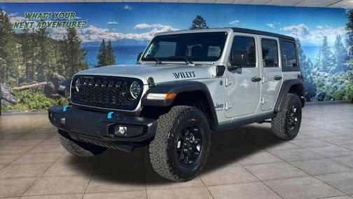 Silver Zynith Clearcoat 2024 Jeep Wrangler 4xe Willys
