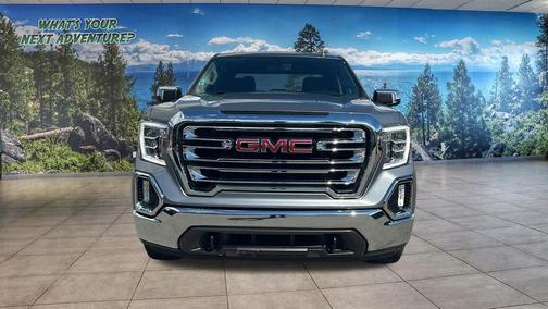 Satin Steel Metallic 2021 GMC Sierra 1500 SLT