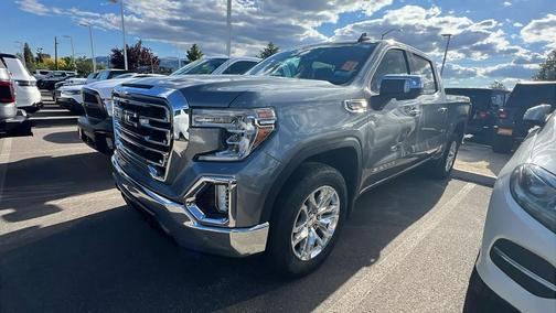 Satin Steel Metallic 2021 GMC Sierra 1500 SLT