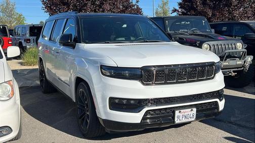 Bright White Clearcoat 2024 Jeep Grand Wagoneer L Series II 4x4