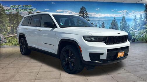 Bright White Clearcoat 2023 Jeep Grand Cherokee L Altitude