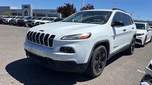 Bright White Clearcoat 2017 Jeep Cherokee Altitude