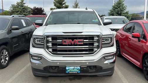 Summit White 2018 GMC Sierra 1500 SLT