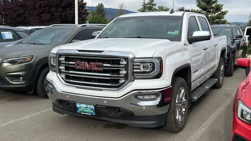 Summit White 2018 GMC Sierra 1500 SLT