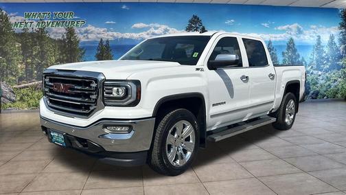 Summit White 2018 GMC Sierra 1500 SLT