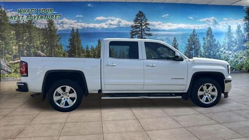 Summit White 2018 GMC Sierra 1500 SLT