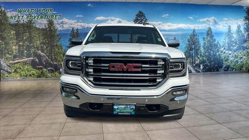 Summit White 2018 GMC Sierra 1500 SLT