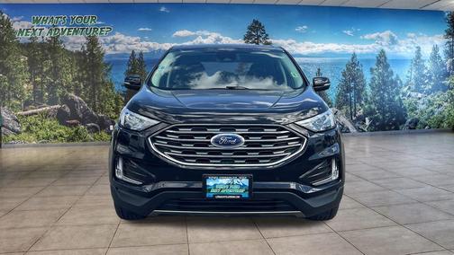 Agate Black Metallic 2024 Ford Edge Titanium
