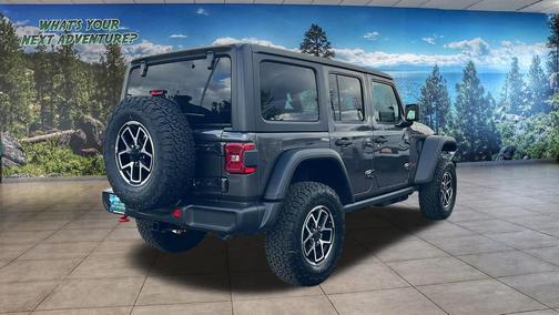 Granite Crystal Metallic Clearcoat 2026 Jeep Wrangler Rubicon