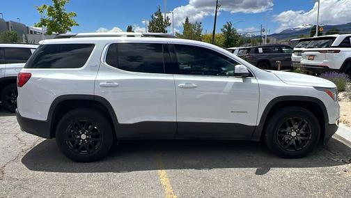Summit White 2018 GMC Acadia SLT-1