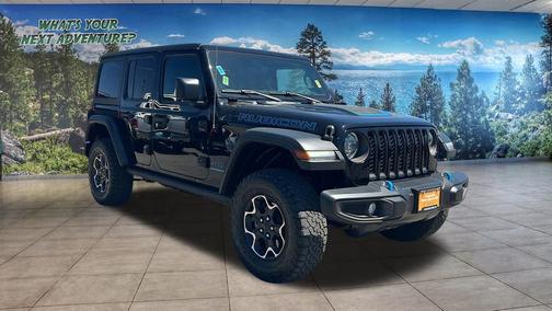 Black Clearcoat 2023 Jeep Wrangler 4xe Rubicon