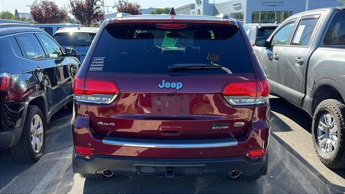 Velvet Red Pearlcoat 2019 Jeep Grand Cherokee Overland