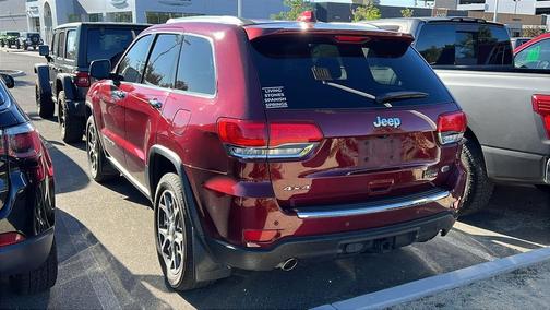 Velvet Red Pearlcoat 2019 Jeep Grand Cherokee Overland