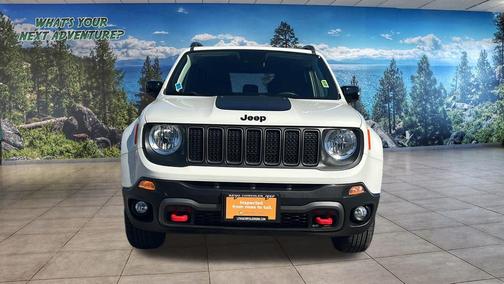 Alpine White Clearcoat 2023 Jeep Renegade Trailhawk