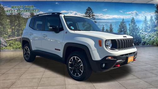Alpine White Clearcoat 2023 Jeep Renegade Trailhawk