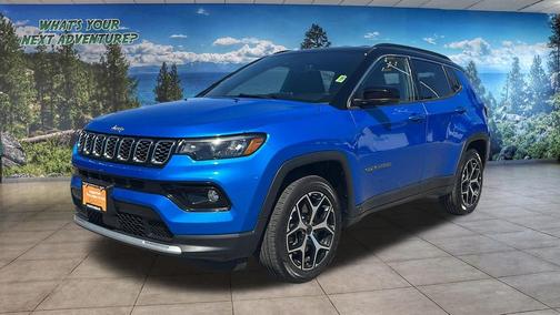 Hydro Blue Pearlcoat 2025 Jeep Compass Limited