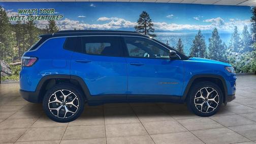 Hydro Blue Pearlcoat 2025 Jeep Compass Limited