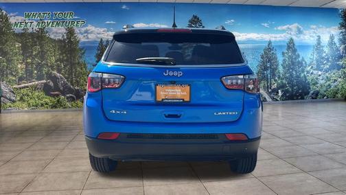 Hydro Blue Pearlcoat 2025 Jeep Compass Limited
