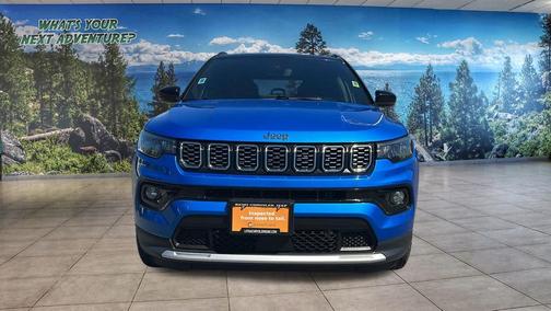 Hydro Blue Pearlcoat 2025 Jeep Compass Limited