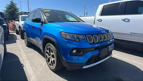 Hydro Blue Pearlcoat 2025 Jeep Compass Limited