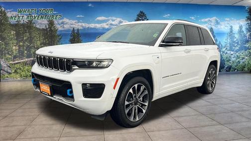 Bright White Clearcoat 2023 Jeep Grand Cherokee 4xe Overland