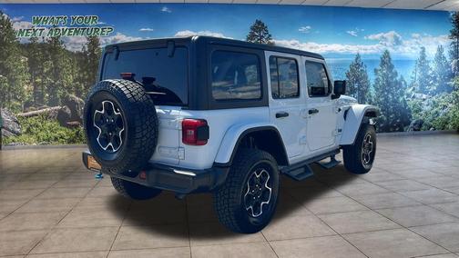 Bright White Clearcoat 2023 Jeep Wrangler 4xe Rubicon