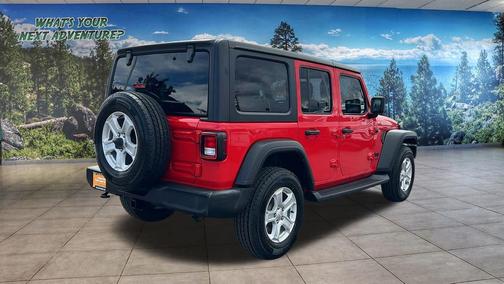 Firecracker Red Clearcoat 2022 Jeep Wrangler Unlimited Sport