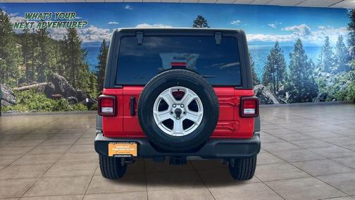 Firecracker Red Clearcoat 2022 Jeep Wrangler Unlimited Sport