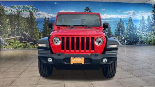 Firecracker Red Clearcoat 2022 Jeep Wrangler Unlimited Sport