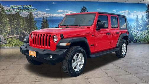 Firecracker Red Clearcoat 2022 Jeep Wrangler Unlimited Sport