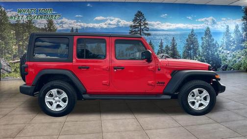 Firecracker Red Clearcoat 2022 Jeep Wrangler Unlimited Sport