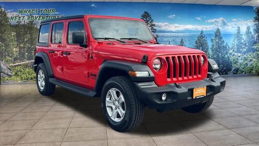 Firecracker Red Clearcoat 2022 Jeep Wrangler Unlimited Sport
