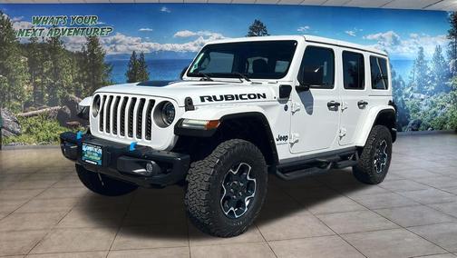 Bright White Clearcoat 2023 Jeep Wrangler 4xe Rubicon