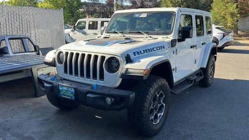 Bright White Clearcoat 2023 Jeep Wrangler 4xe Rubicon