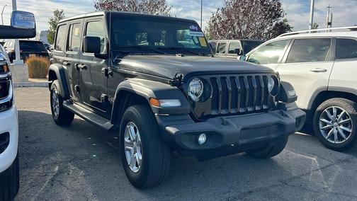 Black Clearcoat 2022 Jeep Wrangler Unlimited Sport
