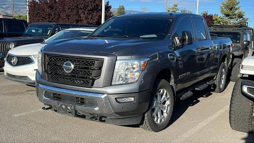 Gun Metallic 2021 Nissan Titan XD SV