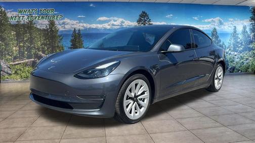 Gray 2023 Tesla Model 3 Long Range