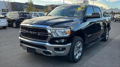 Diamond Black Crystal Pearlcoat 2022 RAM 1500 Big Horn/Lone Star