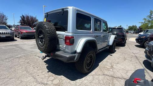 Silver Zynith Clearcoat 2023 Jeep Wrangler 4xe Rubicon 20th Anniversary