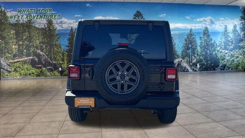 Black Clearcoat 2024 Jeep Wrangler Sport S