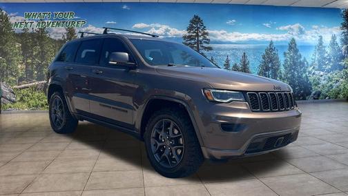 Walnut Brown Metallic Clearcoat 2021 Jeep Grand Cherokee 80th Anniversary 4x4