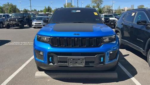 Hydro Blue Pearlcoat 2023 Jeep Grand Cherokee 4xe Trailhawk