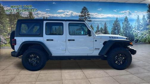 Bright White Clearcoat 2024 Jeep Wrangler 4xe Willys