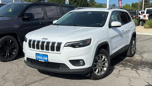 Bright White Clearcoat 2020 Jeep Cherokee Latitude Plus